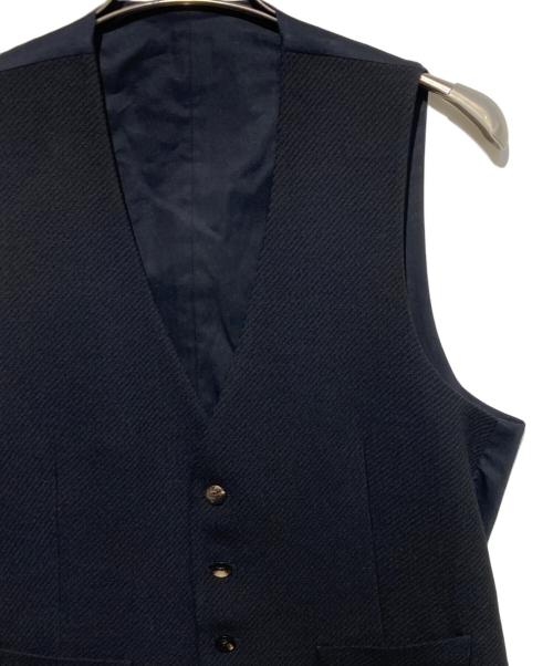 LARDINI（ラルディーニ）LARDINI (ラルディーニ) ジレ ブラック サイズ:48の古着・服飾アイテム