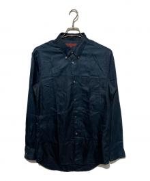 COMME des GARCONS HOMME DEUX（コムデギャルソン オム ドゥ）の古着「ボタンダウンシャツ」｜ネイビー