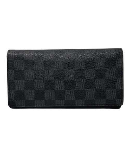 LOUIS VUITTON（ルイ ヴィトン）LOUIS VUITTON (ルイ ヴィトン) ポルトフォイユ・ブラザ ブラックの古着・服飾アイテム