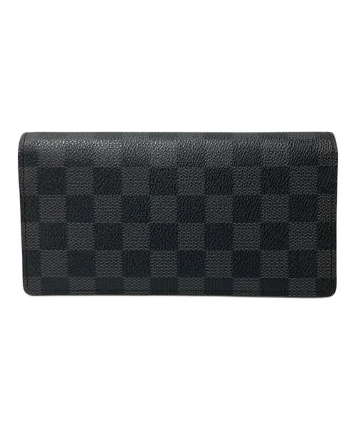 LOUIS VUITTON（ルイ ヴィトン）LOUIS VUITTON (ルイ ヴィトン) ポルトフォイユ・ブラザ ブラックの古着・服飾アイテム