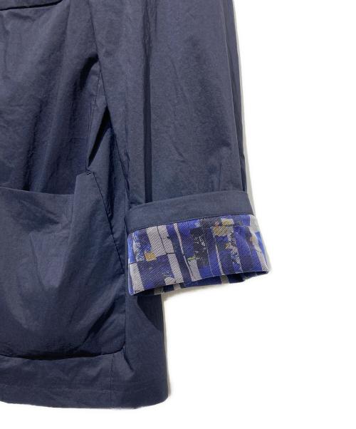 HERALBONY（ヘラルボニー）HERALBONY (ヘラルボニー) クールメッシュジャケット「海」 ネイビー サイズ:Lの古着・服飾アイテム