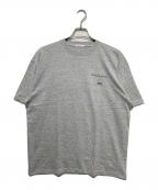 HERALBONYヘラルボニー）の古着「限定Tシャツ「marina-moji003」」｜グレー