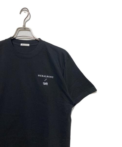 HERALBONY（ヘラルボニー）HERALBONY (ヘラルボニー) 限定Tシャツ「（無題）（角）」 ブラック サイズ:Lの古着・服飾アイテム