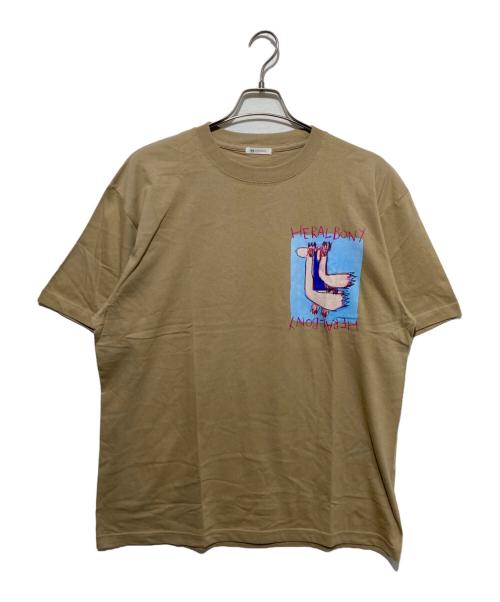 HERALBONY（ヘラルボニー）HERALBONY (ヘラルボニー) Art T「タイトル不明」 ベージュ サイズ:XLの古着・服飾アイテム
