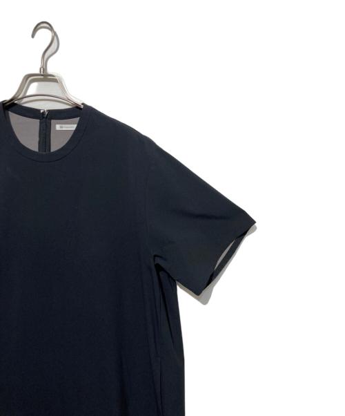 HERALBONY（ヘラルボニー）HERALBONY (ヘラルボニー) フラワーTシャツワンピース「無題」 ブラック サイズ:Fの古着・服飾アイテム