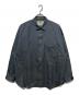 MAISON SPECIAL（メゾンスペシャル）の古着「4 Colors Chambray Washable Wool Prime-Over Regular Collar Shirt」｜グレー