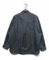 MAISON SPECIAL (メゾンスペシャル) 4 Colors Chambray Washable Wool Prime-Over Regular Collar Shirt グレー サイズ:2：9000円