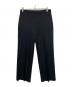 H BEAUTY&YOUTH（エイチ ビューティー&ユース）の古着「T/W Double Cross Flare Pants」｜ブラック