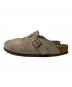 BIRKENSTOCK (ビルケンシュトック) BOSTON スエードサンダル ベージュ サイズ:26.5：7000円