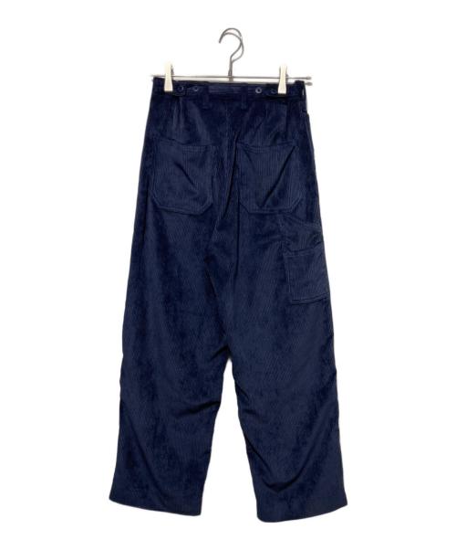 SHISHIKUI（シシクイ）SHISHIKUI (シシクイ) Painter C コーデュロイパンツ ネイビー サイズ:34の古着・服飾アイテム