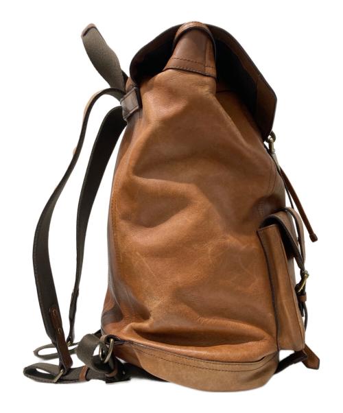 COACH（コーチ）COACH (コーチ) レザーリュック ブラウンの古着・服飾アイテム