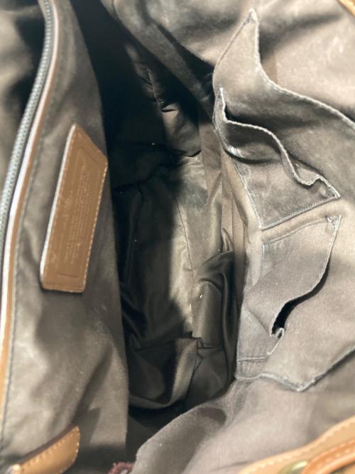 COACH（コーチ）COACH (コーチ) レザーリュック ブラウンの古着・服飾アイテム