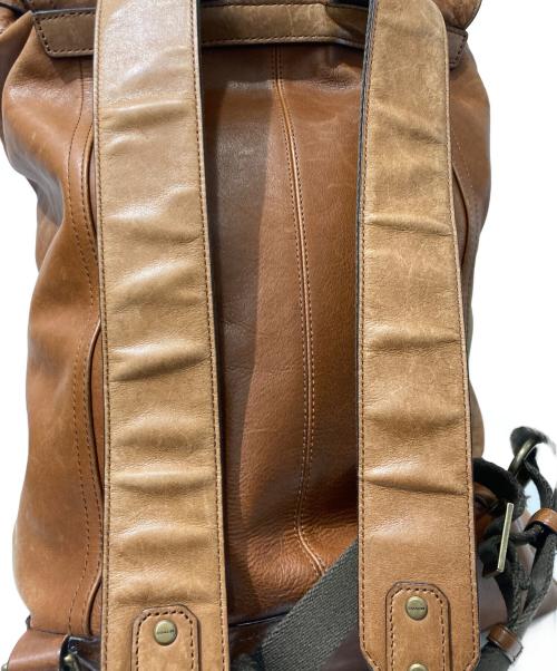 COACH（コーチ）COACH (コーチ) レザーリュック ブラウンの古着・服飾アイテム
