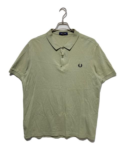FRED PERRY（フレッドペリー）FRED PERRY (フレッドペリー) ポロシャツ ベージュ サイズ:XLの古着・服飾アイテム