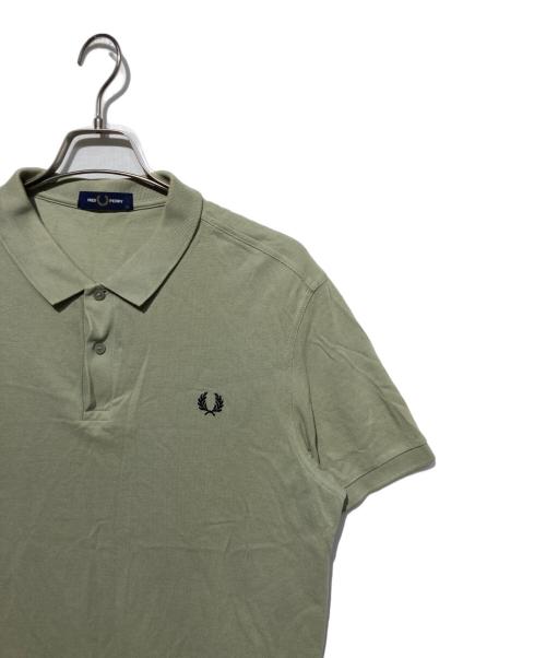 FRED PERRY（フレッドペリー）FRED PERRY (フレッドペリー) ポロシャツ ベージュ サイズ:XLの古着・服飾アイテム