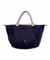 LONGCHAMP (ロンシャン) ルプリアージュ トートバッグ パープル：12000円