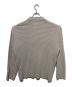 BASICK (ベイシックス) リブニットシャツ ベージュ サイズ:M：7000円