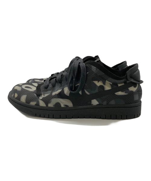 NIKE（ナイキ）NIKE (ナイキ) COMME des GARCONS (コムデギャルソン) WMNS DUNK LOW/CDG ブラック サイズ:26の古着・服飾アイテム