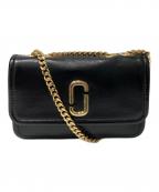 MARC JACOBSマークジェイコブス）の古着「THE GLAM SHOT MINI チェーンショルダーバッグ」｜ブラック