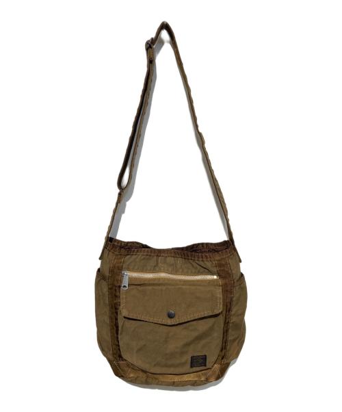 PORTER（ポーター）PORTER (ポーター) CRAG SHOULDER BAG(S) ブラウンの古着・服飾アイテム