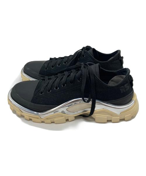 adidas（アディダス）adidas (アディダス) RAF SIMONS (ラフシモンズ) DETROIT RUNNER ブラック サイズ:26の古着・服飾アイテム