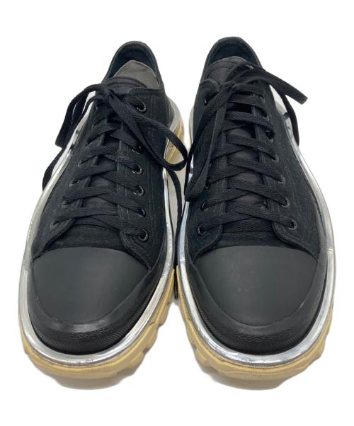 adidas（アディダス）adidas (アディダス) RAF SIMONS (ラフシモンズ) DETROIT RUNNER ブラック サイズ:26の古着・服飾アイテム