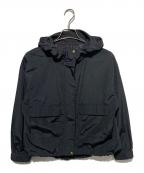 green label relaxingグリーンレーベルリラクシング）の古着「フーデッドブルゾン」｜ブラック
