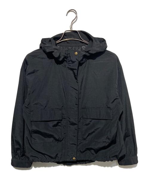green label relaxing（グリーンレーベルリラクシング）green label relaxing (グリーンレーベルリラクシング) フーデッドブルゾン ブラック サイズ:36の古着・服飾アイテム