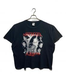 JERZEES（ジャージーズ）の古着「プリントTシャツ」｜ブラック