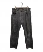 LEVI'Sリーバイス）の古着「501デニムパンツ」｜ブラック
