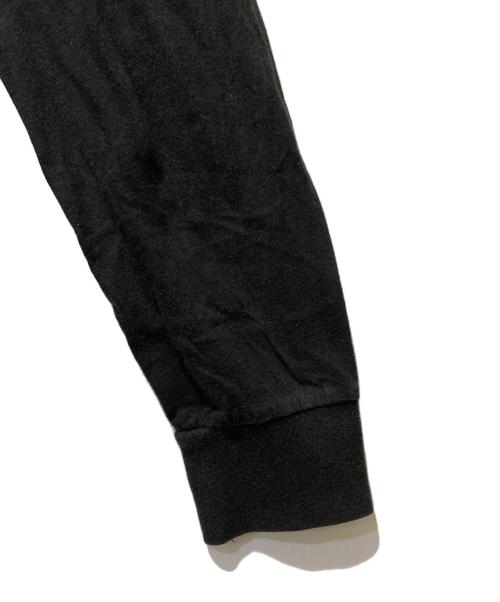 stussy（ステューシー）stussy (ステューシー) ロゴ刺繍カットソー ブラック サイズ:Sの古着・服飾アイテム