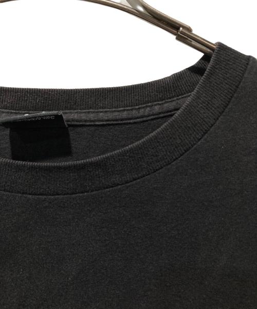 stussy（ステューシー）stussy (ステューシー) ロゴ刺繍カットソー ブラック サイズ:Sの古着・服飾アイテム
