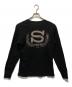 stussy (ステューシー) ロゴ刺繍カットソー ブラック サイズ:S：6000円