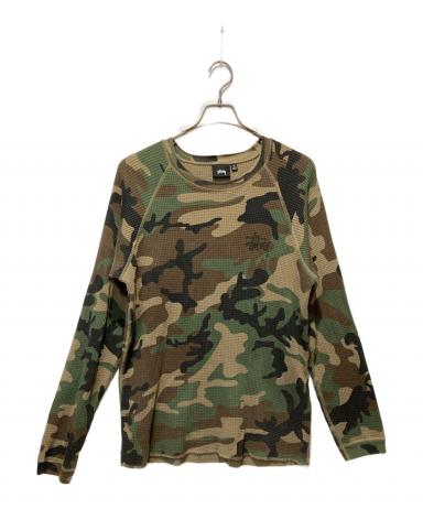 BASIC STUSSY THERMAL ステューシー サーマル (M) 中古・古着通販】stussy (ステューシー) BASIC STÜSSY THERMAL