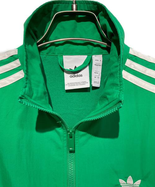adidas（アディダス）adidas (アディダス) ウーブン ファイヤーバード トラックトップ グリーン サイズ:Ⅿの古着・服飾アイテム