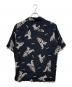 Hysteric Glamour (ヒステリックグラマー) DAYBREAK柄アロハシャツ ブラック サイズ:Ｍ：14000円