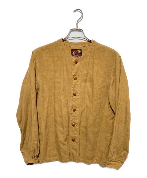 The 2 Monkeys（ザトゥーモンキーズ）The 2 Monkeys (ザトゥーモンキーズ) Linen Sport Shirt ブラウン サイズ:Sの古着・服飾アイテム