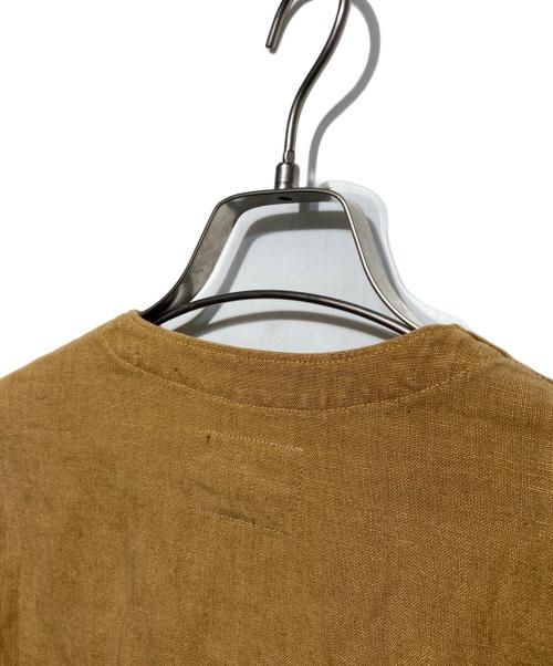 The 2 Monkeys（ザトゥーモンキーズ）The 2 Monkeys (ザトゥーモンキーズ) Linen Sport Shirt ブラウン サイズ:Sの古着・服飾アイテム