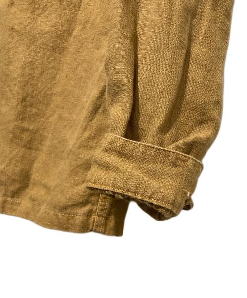 The 2 Monkeys（ザトゥーモンキーズ）The 2 Monkeys (ザトゥーモンキーズ) Linen Sport Shirt ブラウン サイズ:Sの古着・服飾アイテム