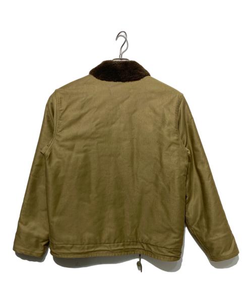 THE REAL McCOY'S（ザ・リアルマッコイズ）THE REAL McCOY'S (ザ・リアルマッコイズ) デッキジャケット カーキ サイズ:38の古着・服飾アイテム