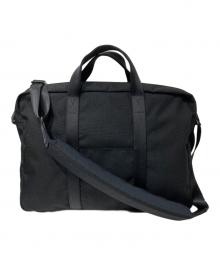 COMME des GARCONS HOMME DEUX×Porter Classic（コムデギャルソン オム ドゥ×ポータークラシック）の古着「2WAYブリーフケース」｜ブラック