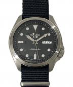 SEIKOセイコー）の古着「5スポーツ リストウォッチ」｜ブラック