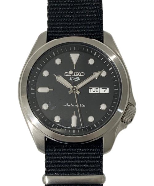 SEIKO（セイコー）SEIKO (セイコー) 5スポーツ リストウォッチ ブラックの古着・服飾アイテム