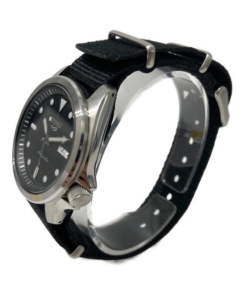 SEIKO（セイコー）SEIKO (セイコー) 5スポーツ リストウォッチ ブラックの古着・服飾アイテム