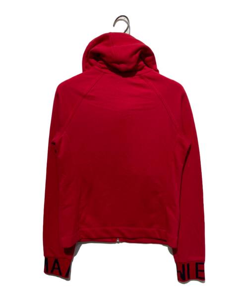 ARMANI EXCHANGE（アルマーニ エクスチェンジ）ARMANI EXCHANGE (アルマーニ エクスチェンジ) ジップパーカー レッド サイズ:Ｓの古着・服飾アイテム