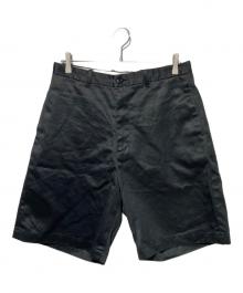 HARVESTY（ハーベスティー）の古着「FLARED SHORT PANTS」｜ブラック