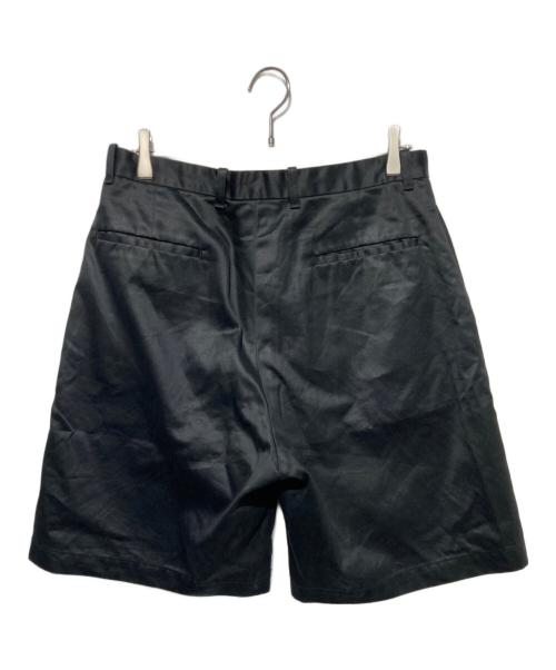 HARVESTY（ハーベスティー）HARVESTY (ハーベスティー) FLARED SHORT PANTS ブラック サイズ:2の古着・服飾アイテム