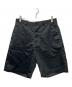 HARVESTY（ハーベスティー）の古着「FLARED SHORT PANTS」｜ブラック