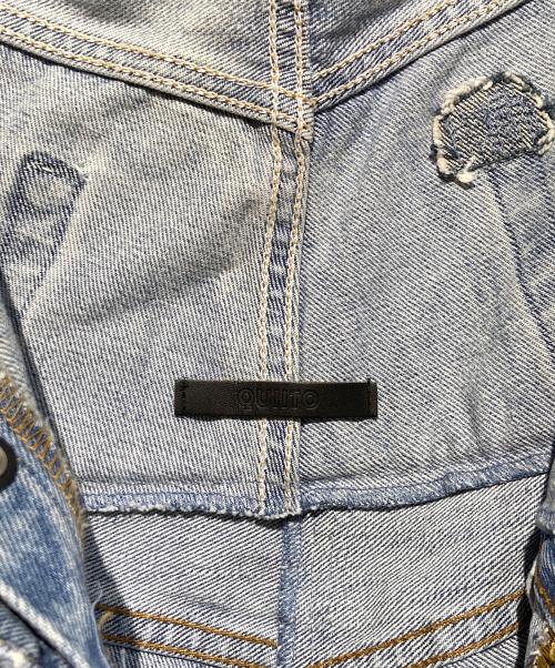 QUIITO（キイト）QUIITO (キイト) Ｗ WAIST DENIM PT インディゴ サイズ:36の古着・服飾アイテム