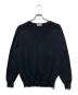 JOHN SMEDLEY（ジョンスメドレー）の古着「Vネックニット」｜ブラック